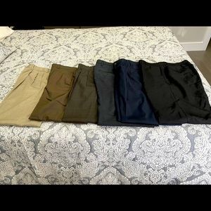 6 pairs of Pants all size W34 L32. As new!